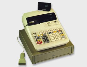 Sharp cash registers,Sharp epos, till, Stock control